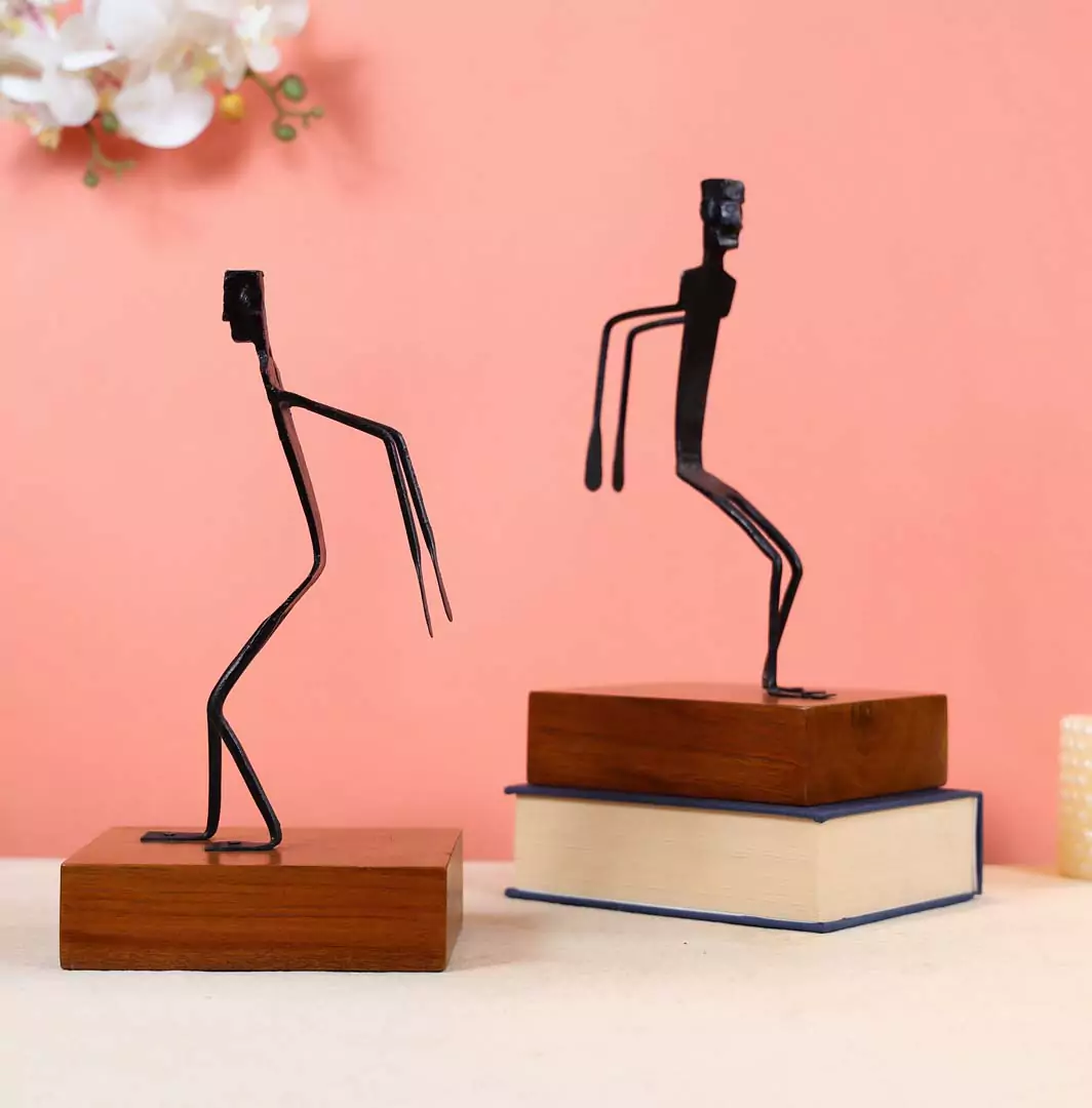 Bastar Art Tribal Book Ends - Image 5