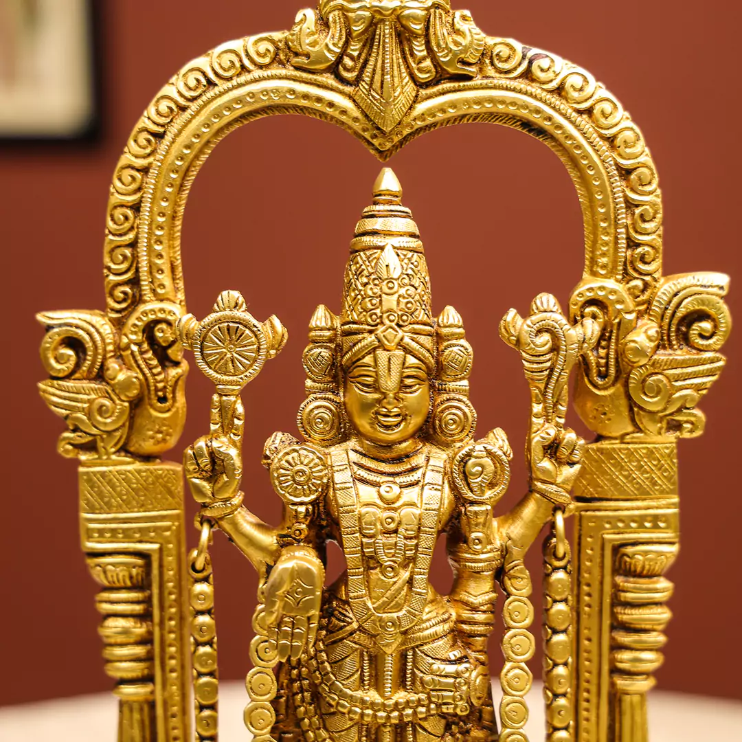 Brass Balaji Idol - Image 4