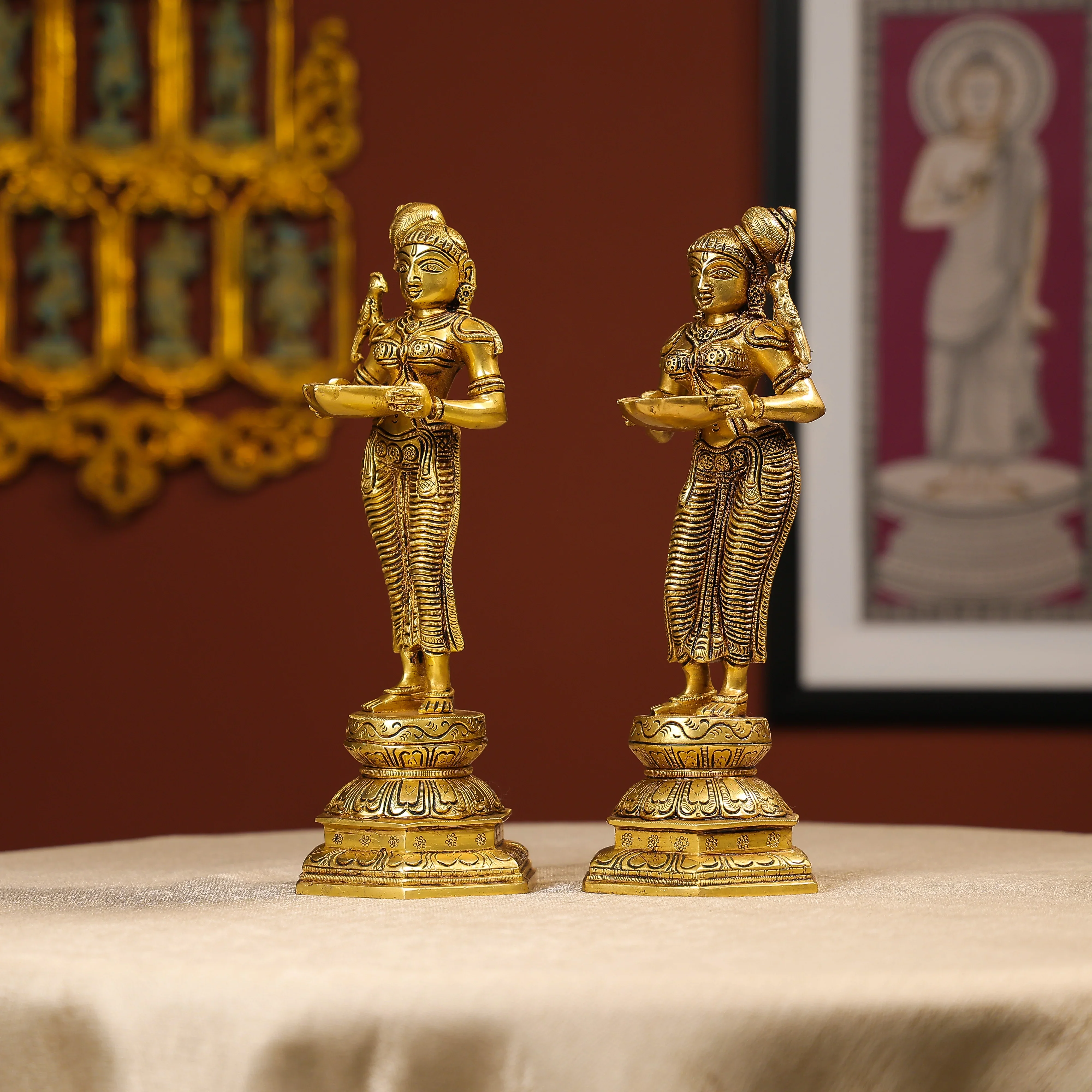 Brass Deep Ladies - Set of 2 - Image 2