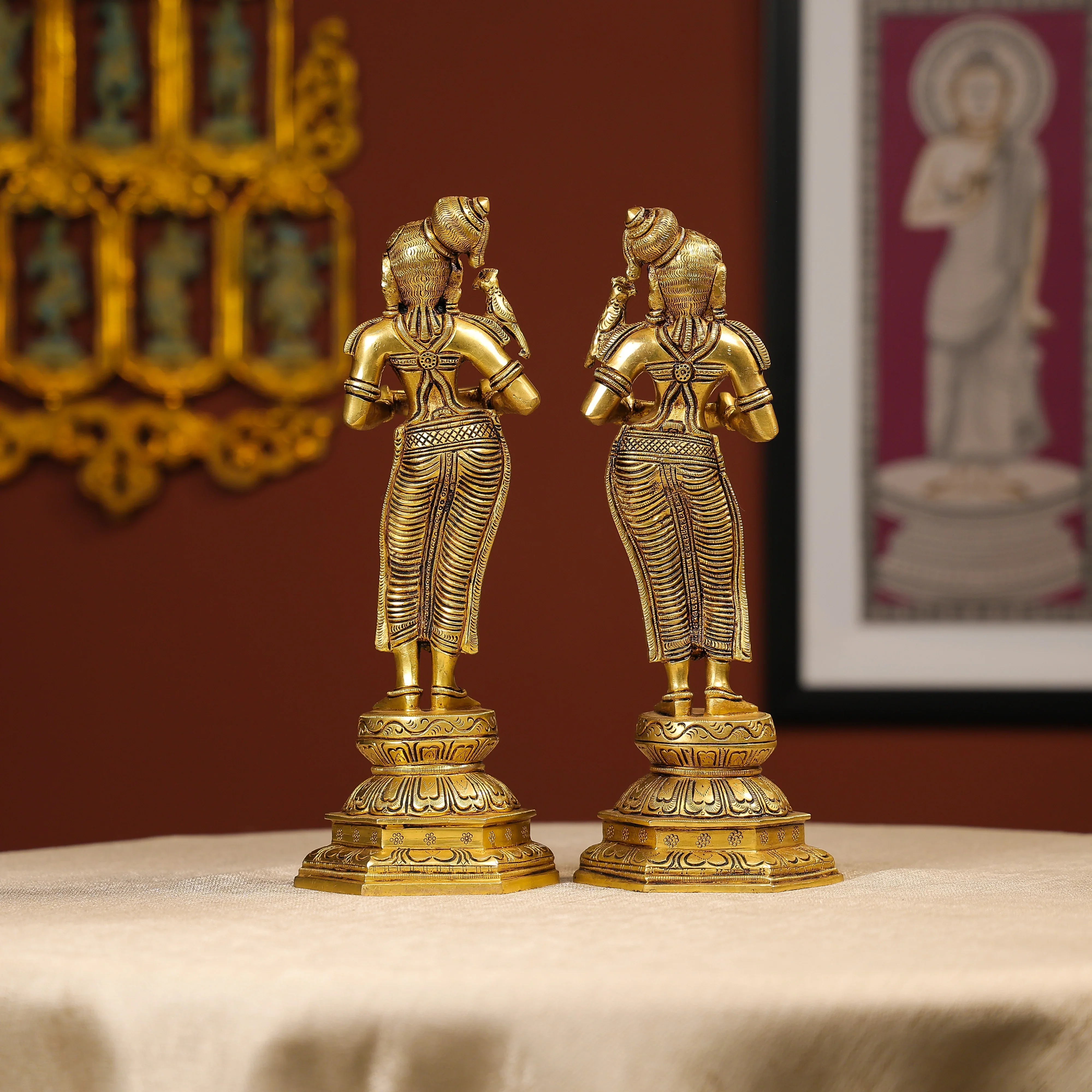 Brass Deep Ladies - Set of 2 - Image 3