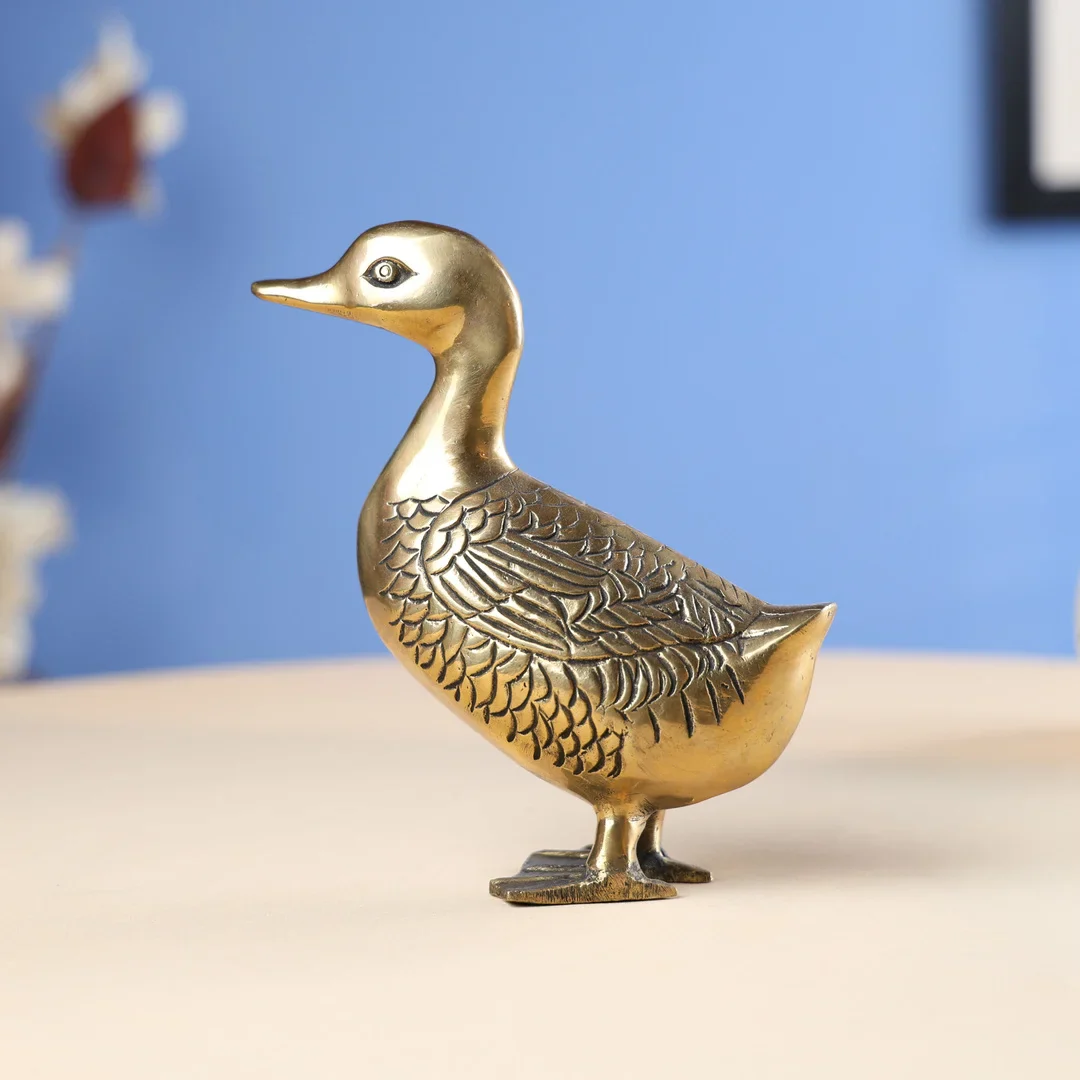 Brass Duck Set Of Two