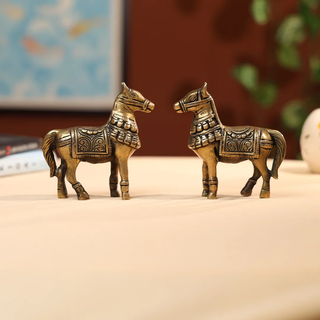 Brass Horse Antique - Image 5