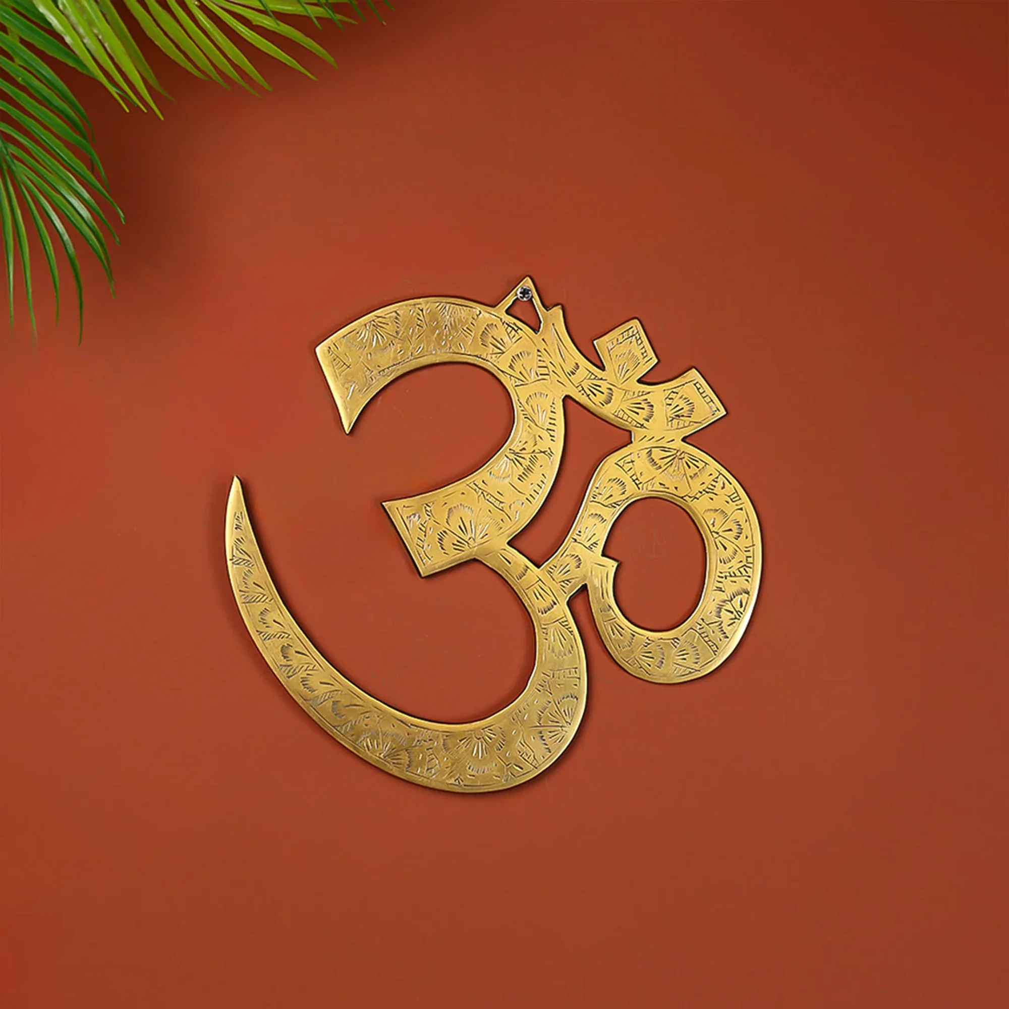 Brass Om Wall Hanging