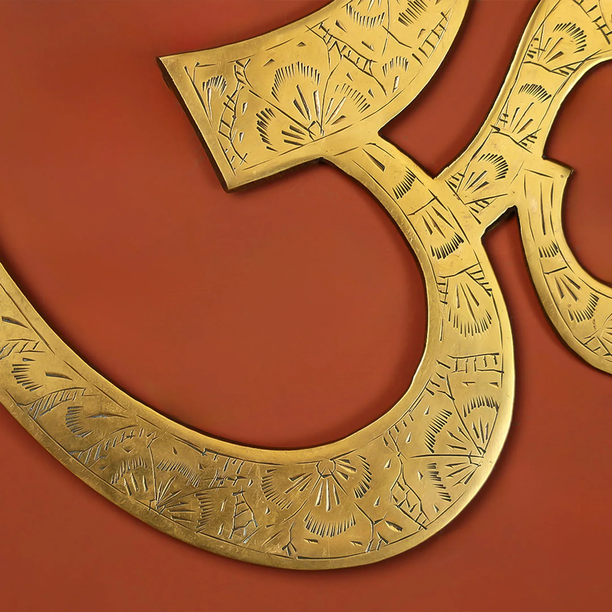 Brass Om Wall Hanging - Image 2