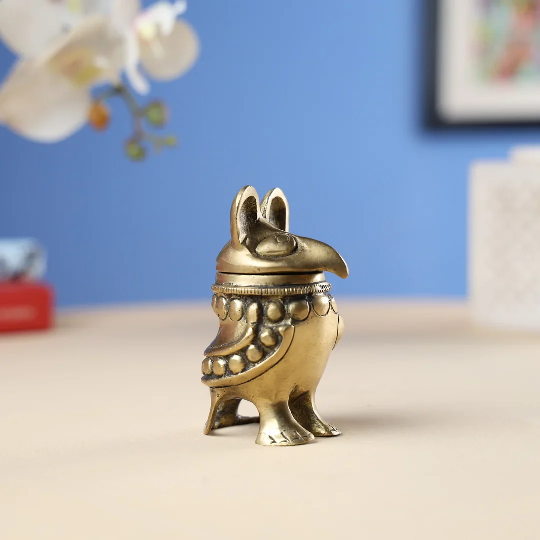 Brass Owl Creature Box - Image 4