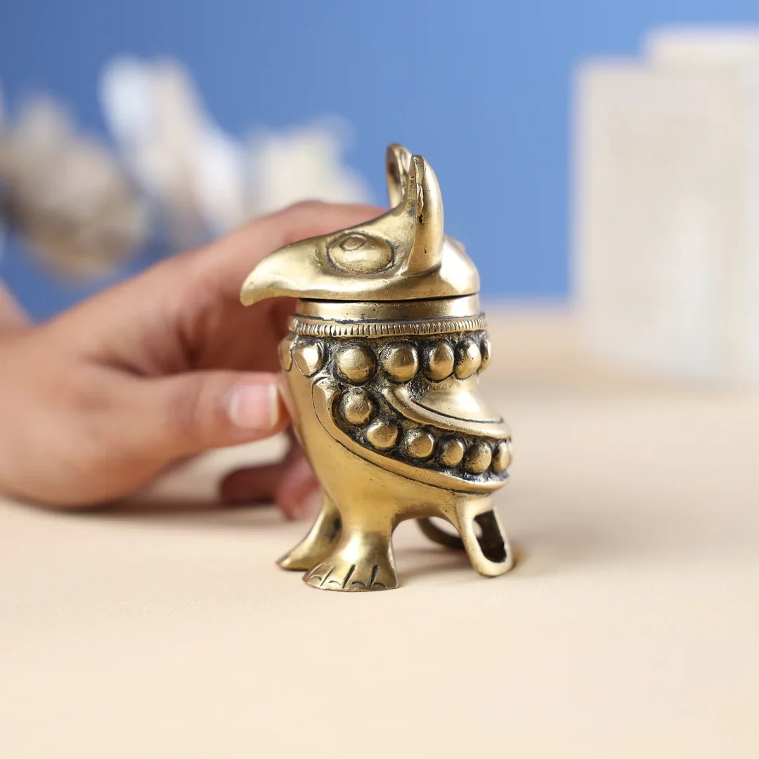 Brass Owl Creature Box - Image 5