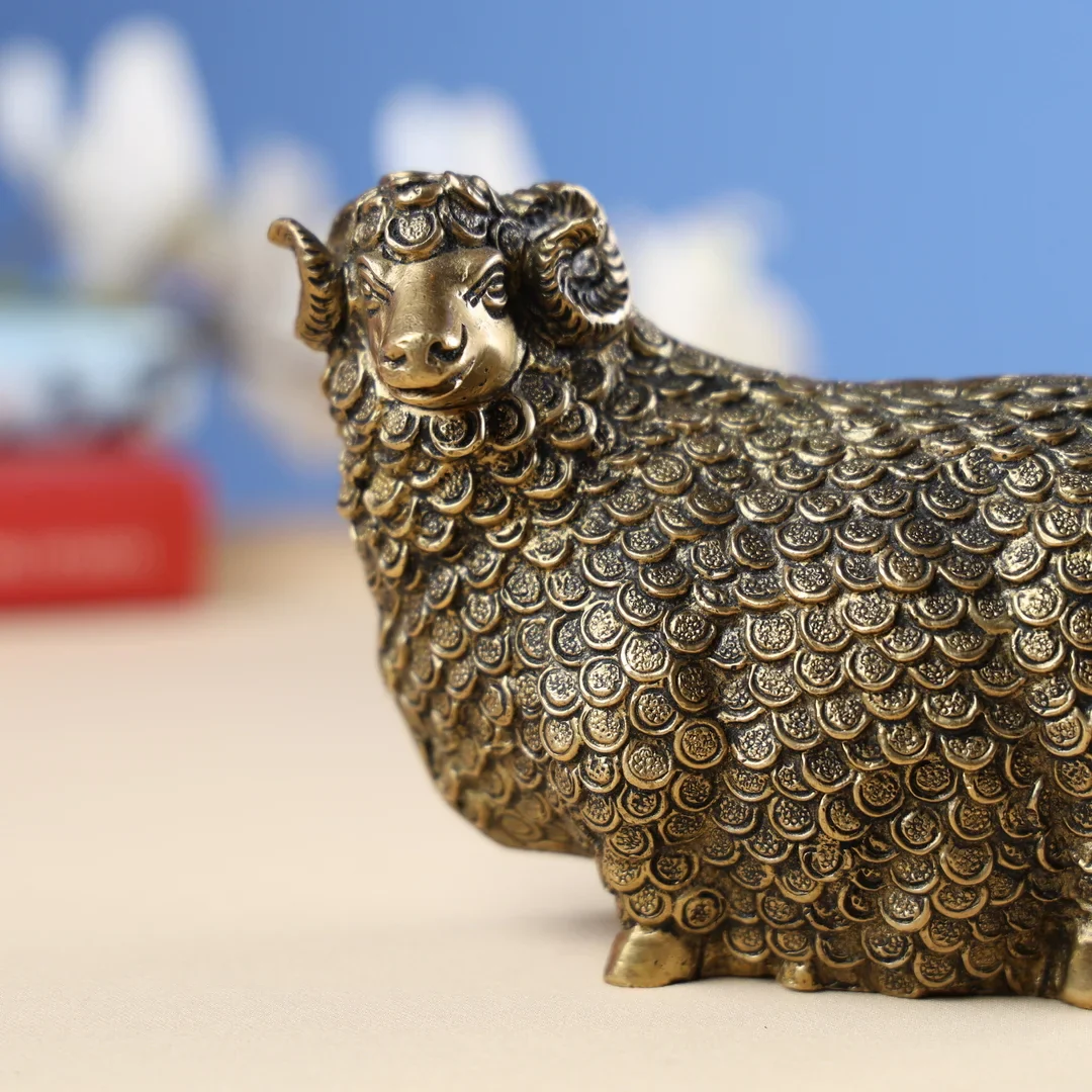 Brass Sheep Family