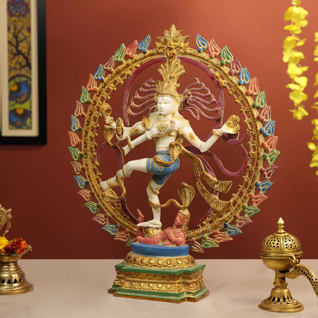 Coloured Nataraj Idol - Image 2