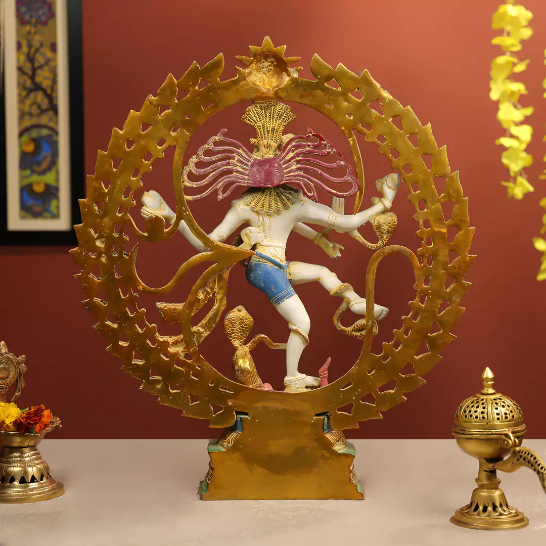 Coloured Nataraj Idol - Image 3