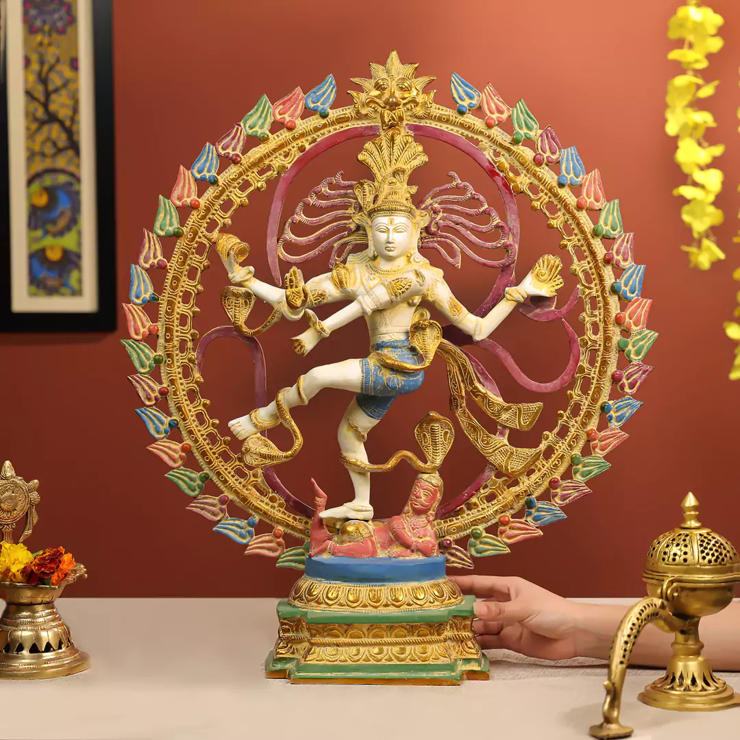 Coloured Nataraj Idol - Image 4