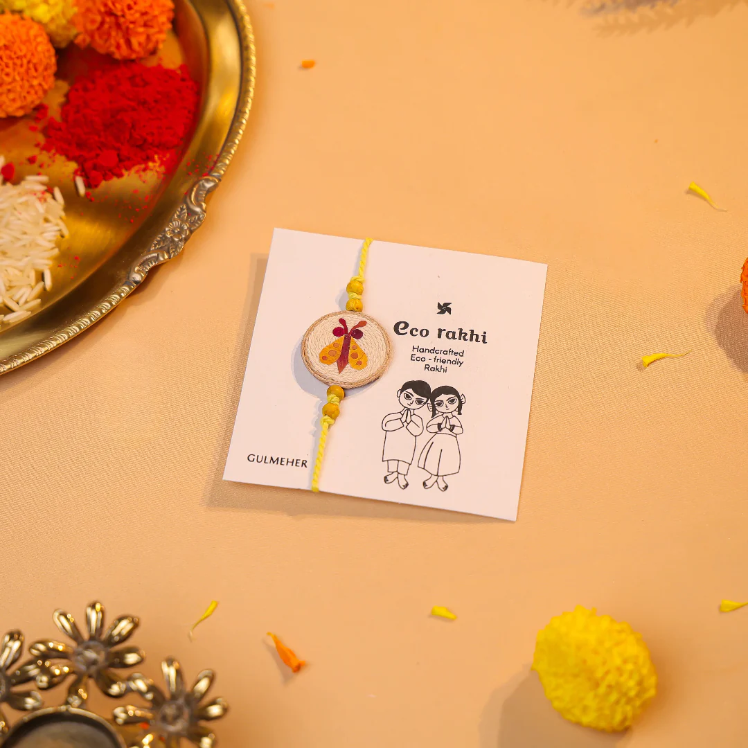 Kanjoos Makhichoos Handcrafted Rakhi - Image 3