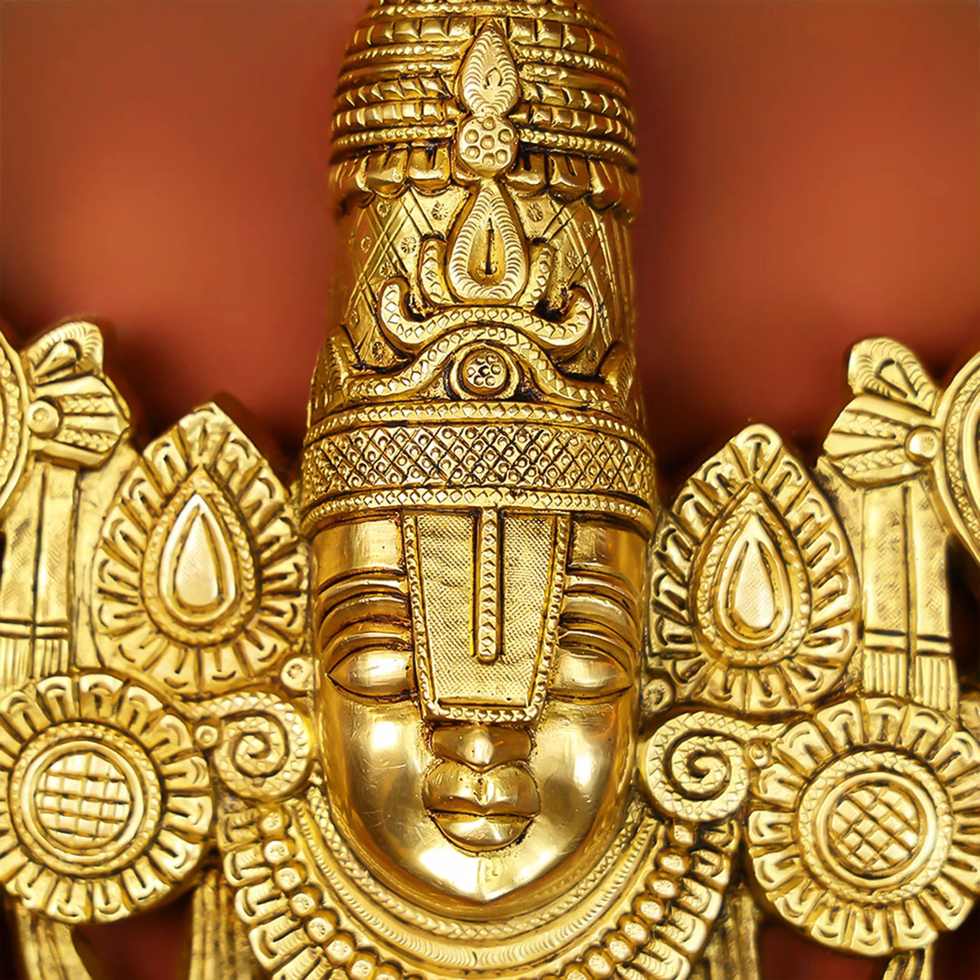 Lord Tirupati Balaji Face Wall Hanging - Image 2