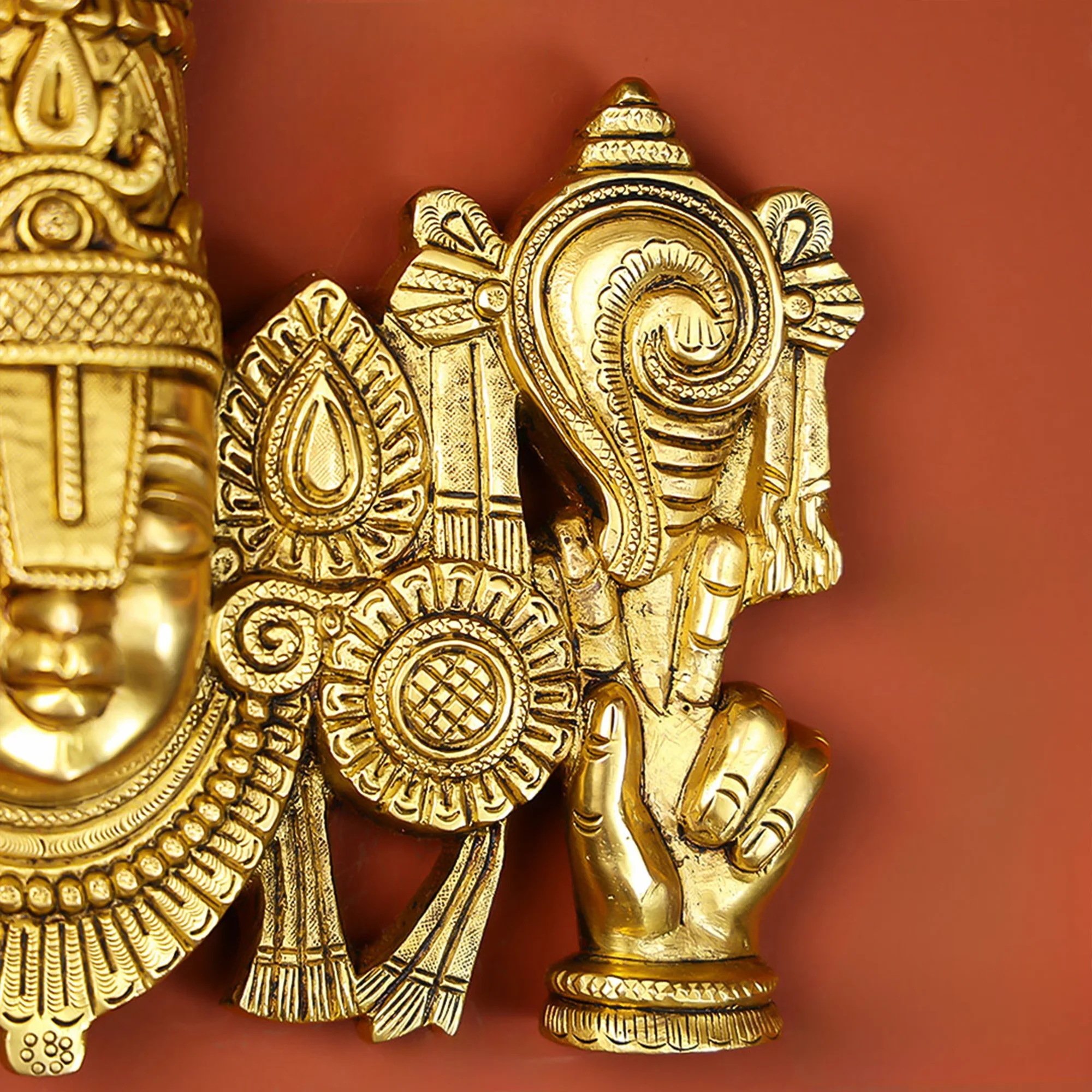 Lord Tirupati Balaji Face Wall Hanging - Image 3
