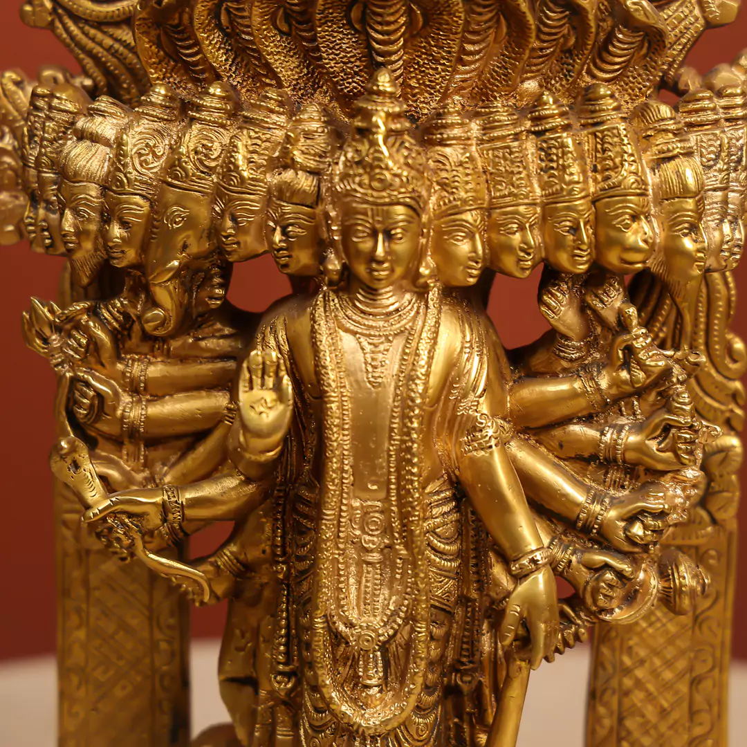 Lord Vishnu In His Cosmic Magnification - Image 5