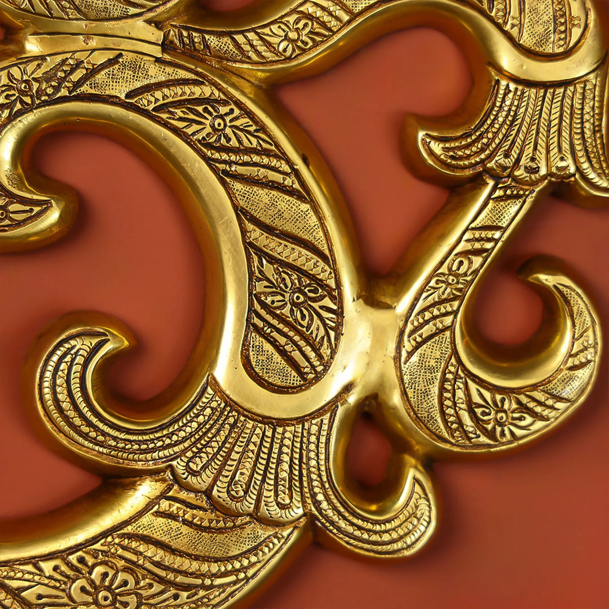 Om Wall Hand With Beautiful Bird Design - Image 2