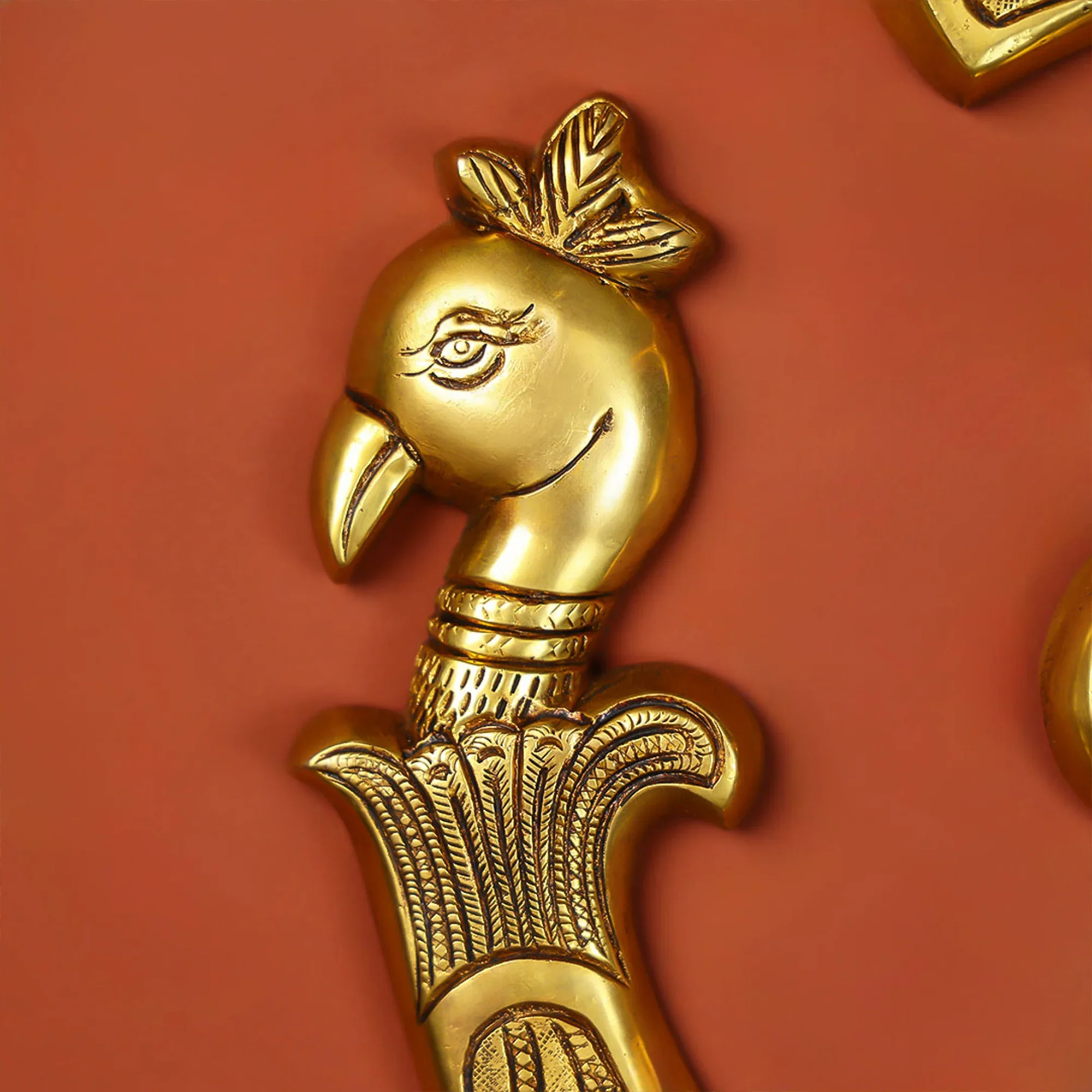 Om Wall Hand With Beautiful Bird Design - Image 3